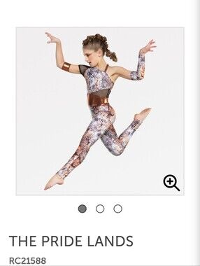 Revolution Dancewear "The Pride Lands" Dance Costume - Size LC